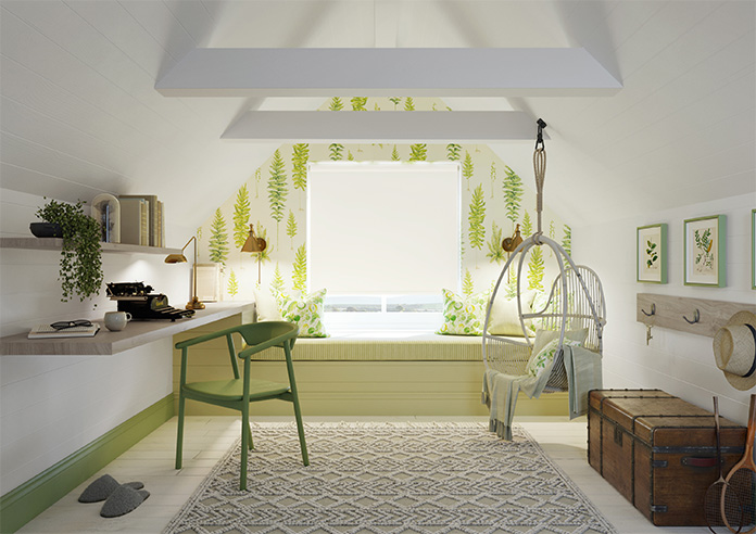Trinity (Blackout), Vanilla - Motorised Roller Blind - Image 5